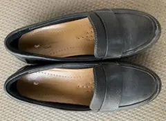 クラークス　靴　黒