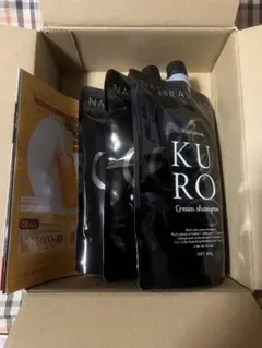 バランローズ【400g×3セット新品、未使用品】　ナチュラルブラック　黒 KURO クリームシャンプー 5個セット（ナチュラルブラック）