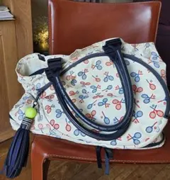 トリースポーツ　ラケットバッグ　テニスバッグ　FILA　トリーバーチ