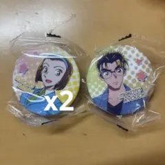 名探偵コナン カプセル缶バッジ 鈴木園子 京極真