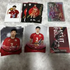 日本代表男子バレー　トレカ　トレーディングカード　深津旭弘