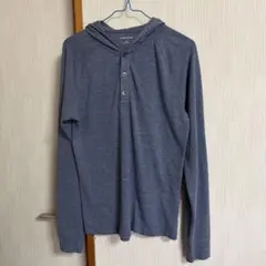 BANANA REPUBLIC フード付きカットソー バーガンディ