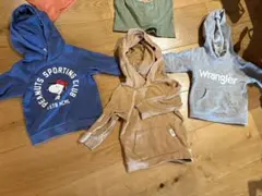 ベビー服 トレーナー・パーカー 、パジャマ、肌着80〜90センチ　計16枚