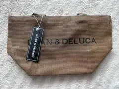 DEAN & DELUCA メッシュトートバッグ ブラウン　S