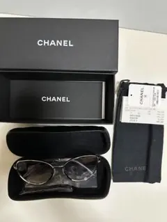 正規品CHANEL サングラス　ブラック×パープルグラデーション　4117 黒 正規品CHANEL サングラス ブラック×パープルグラデーション 4117 黒