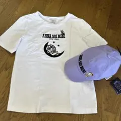 新品♡ANNA SUI MINI ドラえもん キャップＴシャツ♡ 140-150