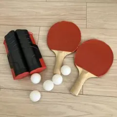 HAC ポータブル　卓球セット　伸縮ネット式