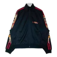 doublet 刺繍トラックジャケット M ブラック doublet - 19SSカオス刺繍トラックジャケット - CHAOS