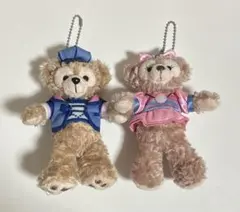 ダッフィー シェリーメイ ぬいぐるみバッジ