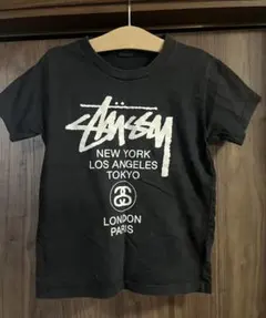 Stussy キッズ Tシャツ 130cm ブラック 両面プリントのサムネイル