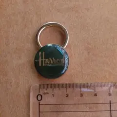 Harrods KNIGHTSBRIDGE ロゴ入りキーホルダーのサムネイル