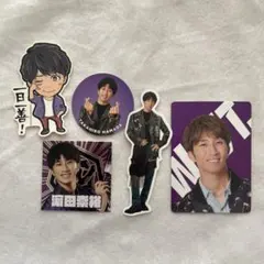 WEST. 濵田崇裕 ステッカー カード 5枚セット