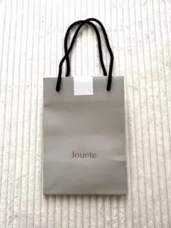 Jouete ショップ袋 グレー ショッパー ジュエッテのサムネイル