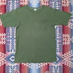 ENTRY SG コットン Tシャツ Mサイズ オリーブグリーンのサムネイル