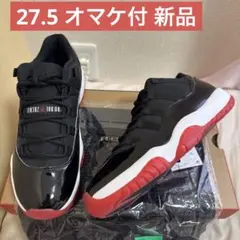 27.5cm オマケ付 ナイキ エアジョーダン 11 レトロ ロー ブレッドのサムネイル