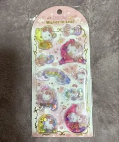 サンリオ シール キラキラウォーターinシール ハローキティ