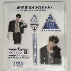 KO1KEYZ 柳谷伊冴 ぷくぷくシール 新世界 ISSA