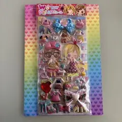 【当時もの】平成レトロ 着せ替えシール 2枚入り 未使用