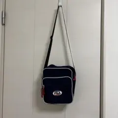 FILA ネイビーカラー ロゴショルダーバッグ