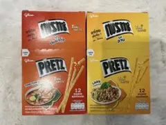 ★タイ限定 プリッツ【ラーブ味】12個＋【トムヤムクン味】12個/匿名24h発送のサムネイル