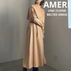 AMERI UND CLIONE BELTED DRESS