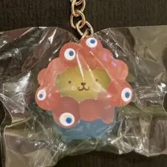 ポムポムプリン×ミャクミャク キーホルダー クリアカラー
