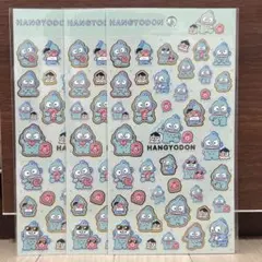 箔押しシール　ハンギョドン　つれてってリュック