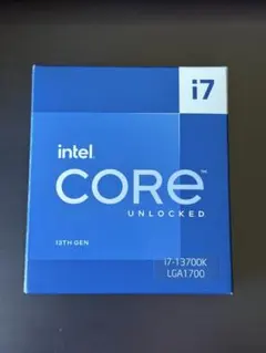 Intel Core i7-13700K ジャンク品になります 2026年最新】core i7 13700kの人気アイテム - メルカリ