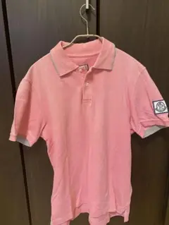 【未使用レア】MONCLER モンクレール半袖ポロシャツ ピンク メンズS 最安値】【レア】MONCLER モンクレール 半袖ポロシャツ ピンク