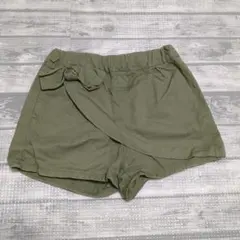 90サイズ　子供用半ズボン　カーキ