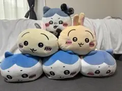ちいかわ(ハチワレ、ウサギ)ぬいぐるみ6体セット