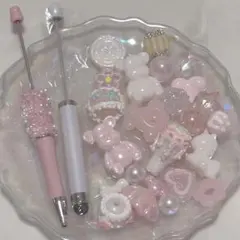 カスタムボールペン　ピンクセット