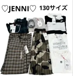 ♡JENNI♡ タグ付き　130サイズ　半袖　ワンピース　サロペット　まとめ売り