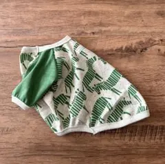 フレブル服　しまうま柄　ラグランT