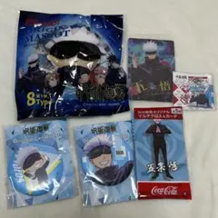 呪術廻戦 五条悟 マスコット 缶バッチ チャーム