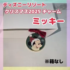ディズニーリゾート　クリスマス2025 ランダムチャーム【ミッキー】