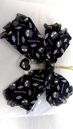 サンリオ サンリオキャラクターズ　リボンチャーム バツ丸　ガチャガチャ