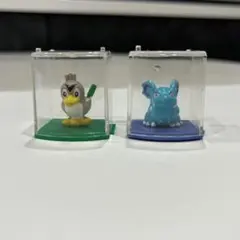 ポケモン　ケース入りコレクション　フィギュア　カモネギ　ニドリーナ　平成レトロ
