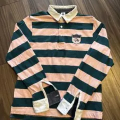 【美品】キッズプチバトーポロシャツ長袖10ans140㎝