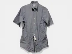 新品 ブルックスブラザーズ 半袖ストライプBDドレスシャツ 14-1/2 S