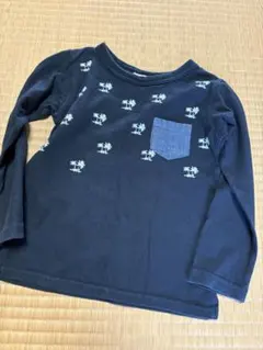 branshes パームツリー柄 長袖カットソー 100cm