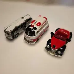 ディズニー ミッキー トミカ 2個+オマケ