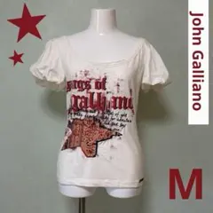 John Galliano ガリアーノ パフスリーブ　グラフィック刺繍　y2kのサムネイル