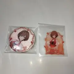 Gousma 쿠지 하츠네 미쿠 반짝이 캔 배지 & 스티커 MEIKO