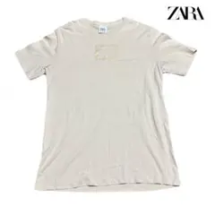 ZARA Lサイズ Tシャツ ポルトガル製　デザイン