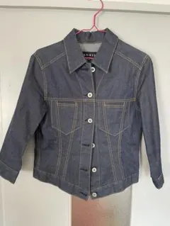 ショート丈 デニムジャケット
