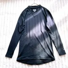 adidas アディダス　長袖Tシャツ アンダーシャツ　インナー　O 黒