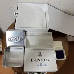 お値下げ！　CHANEL LANVIN 他　ギフトボックス ブランドパッケージ