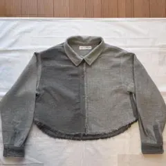 ZARA ザラ フリンジ シャツ 長袖 164 美品