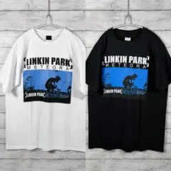 2枚 半袖Tシャツ リンキンパーク XXL白黒 Meteora バンドロックT